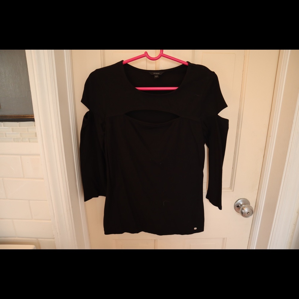 Guess Quarter Sleeve Top